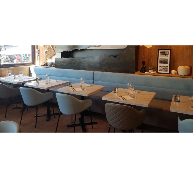Banquette pour Restaurant, Hotel et Café | Ligne Mob, mobilier pour professionnels